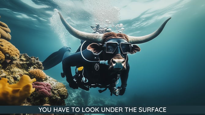You Have to Look Under the Surface-Email Cover